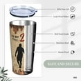 thumbnail image 6 of Gifts for Dad from Son - Christmas Dad Birthday Gift - Birthday Gift for Dad - Best Dad Ever Gifts - Dads Birthday Gifts Ideas - Xmas Dad Gifts Tumbler with Straw and Lid 20OZ 1PC, 6 of 6