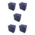 thumbnail image 2 of pitrice Convenient Inflatable Foot Rest 3 Layers Foot Stool Foot Rest Pillow for Traveling Deep Blue 40 x 30 x 43cm 5Set, 2 of 6