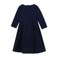 thumbnail image 5 of SONGGE Toddler Girls Long Sleeve Abaya Dress And Scarf Outfit Sets For Baby Kids Cartoon Comfort Clothing Sets, 5 of 8
