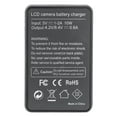 thumbnail image 4 of Battery Charger Mirrorless Camera  Battery Charger Single Camera    Battery Charger SEIVI Mirrorless Camera   Battery Single Charger With LCD Display USB Desktop Charger For Fuji, 4 of 8