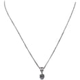 thumbnail image 7 of 40 Violet Zircon - 16.5"-18.5" Celebration Rhodium Plated Necklace, 7 of 7