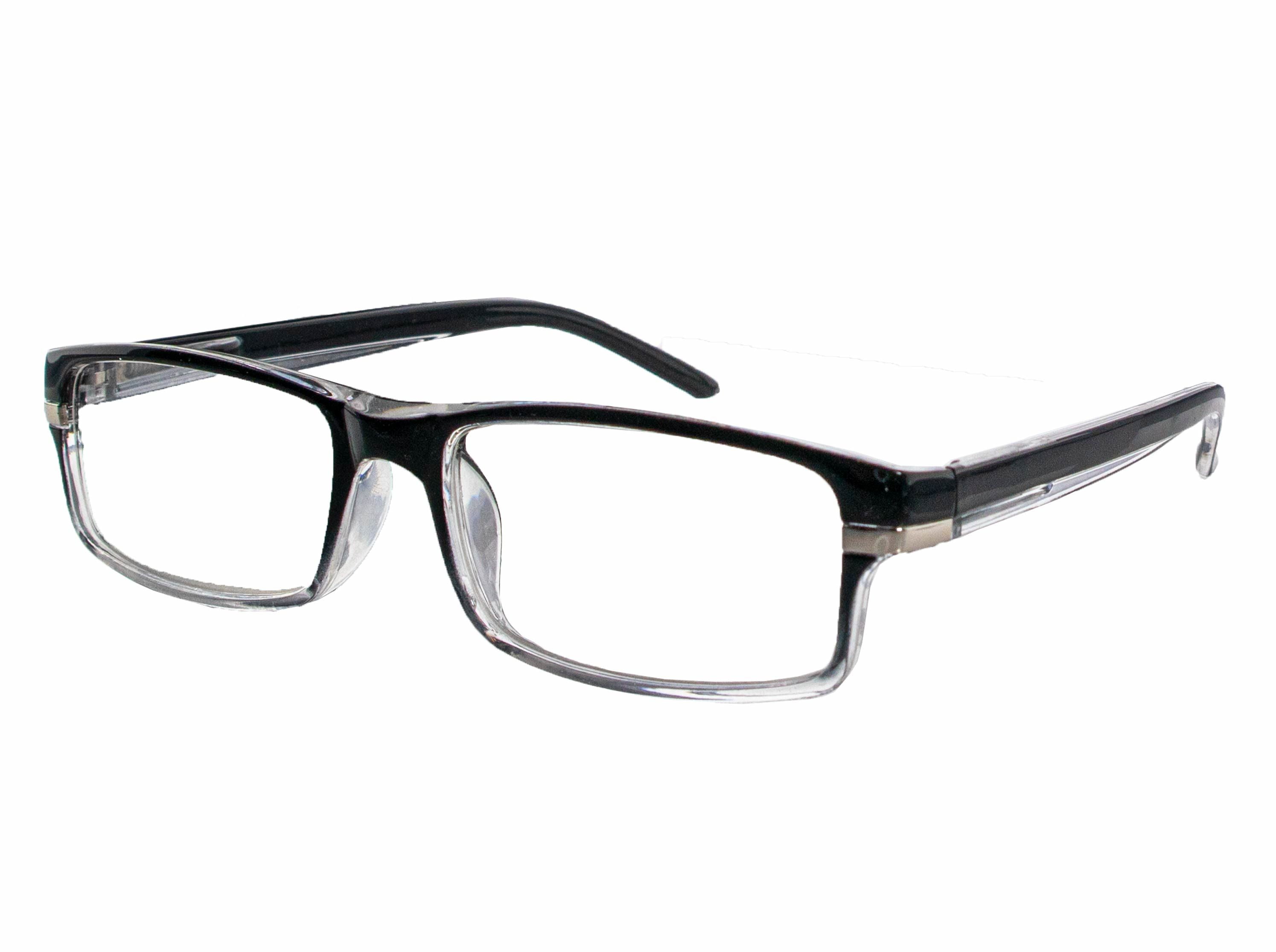 Multi Focus Reading Glasses - Strong 3 in 1 Power Readers Automatically Adjusts From .5 to 2 For Small Print To Computer Screens- Blocks UV