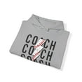 thumbnail image 4 of Baseball Coach Hoodie, Gifts, Hooded Sweatshirt, 4 of 4