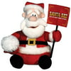 Animated Fortune Telling Santa Sez Plush Toy Claus Christmas Hilarious Fun St...