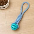 thumbnail image 7 of Indestructible Interactive Dog Toy for Small Dogs, Plush Trophy Tug of War Toy for Puppy, Durable Cotton Chew Toy for Aggressive Chewers, Boredom Relief，Blue, 7 of 7