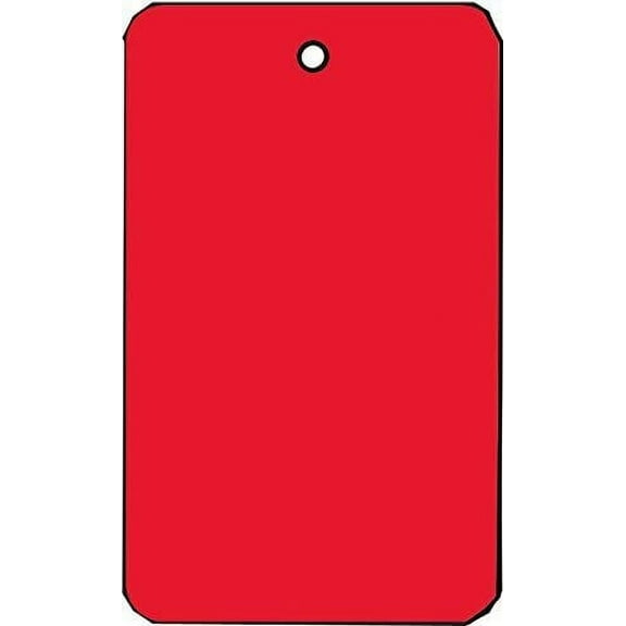SMALL COUPON, 1-7/8" x 1-1/4", BLANK, NO STRINGS, RED, BOX OF 1000