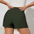 thumbnail image 4 of Only Moment 2026 Active Skirts for Women Polyurethane Fiber Solid High Waisted Golf Skort Stretchy Athletic Skirts for Running Workout Gym Plus Size Skorts for Curvy Wowomen Green,S, 4 of 7