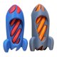 thumbnail image 1 of Cohete Espacial Vortex Impreso en 3D Modelo Mini Helix para Aliviar La Ansiedad Estatuilla Y Adultos, 1 of 8