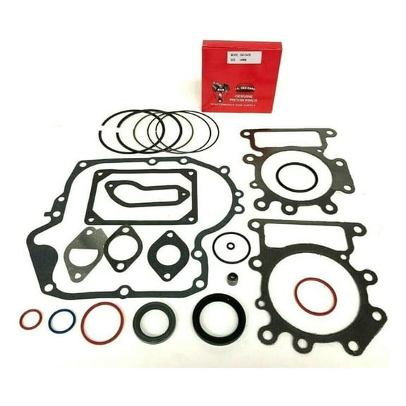 Overhaul Kit 19-21 HP Briggs & Stratton Engine, Piston Rings & Gasket Set
