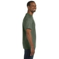 thumbnail image 3 of Hanes Men's 3 Pack Authentic 6 Oz Cotton Crewneck Fatigue Green T-Shirt, Size 2XL, 3 of 3