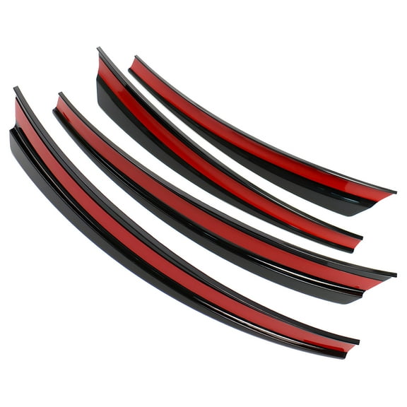 Ikon Motorsports Wheel Fender Flare Flaps Splash Compatible With 2020-2023 Tesla Model Y Gloss Black ABS Mud Flaps Front & Rear Splash Guards Fender Kit Protection Bodykits 4PCS