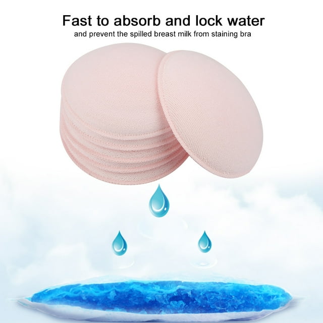 Almohadilla De Lactancia Transpirable, Almohadilla De Lactancia, 6 Piezas/juego De Color Rosa Para Accesorios De Guardería Suministros De Guardería