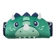 thumbnail image 2 of Your Zone Green Dinosaur Glow in the Dark Kids Nap Mat, 24" x 70", 2 of 6