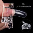 thumbnail image 4 of Electronicheart Nail Extension Clamp Nail Tip Plastic Transparent nail nail tip fixed clamp mold clip Clamp Manicure Mold Fixed Clip Manicure Accessory, 4 of 9