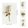 thumbnail image 3 of Clearance Sale！3 Piece Set Modern Wall Art Flower Print Large Canvas Painting Picture Abstract(No Frame）, 3 of 6