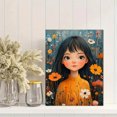 thumbnail image 2 of Qisvanset 12x16 Inch Colorful Joyful Art Canvas Wall Art, Bright Cartoon Decor for Girls Kids Nursery Room, 2 of 8