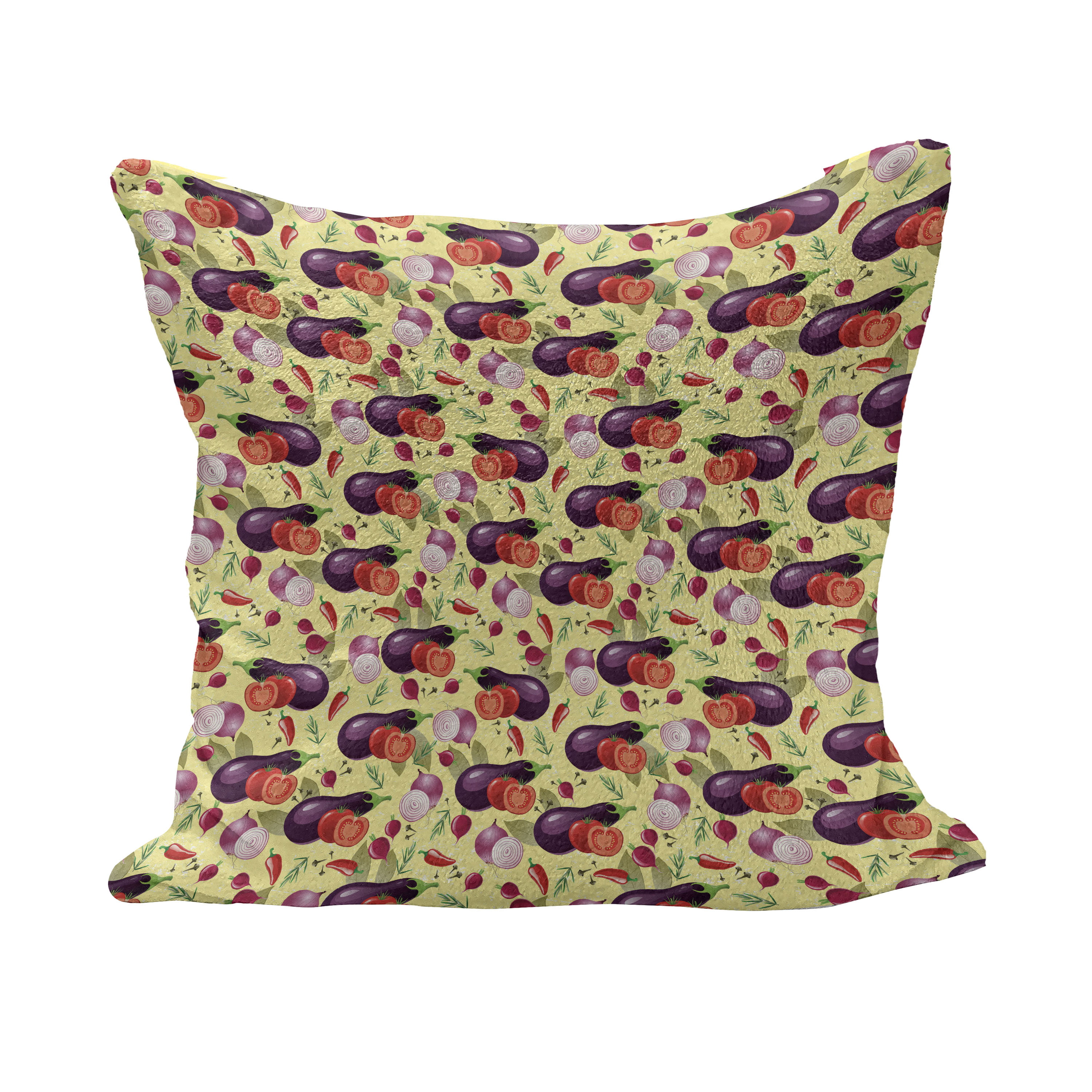 16x16 All I Need Is Coffee And Tomatoes Throw Pillow Multicolor 