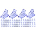 thumbnail image 1 of 40 Pcs Nail Art Stéréotypes Clip Colle Cristal Abs Bleu, 1 of 5