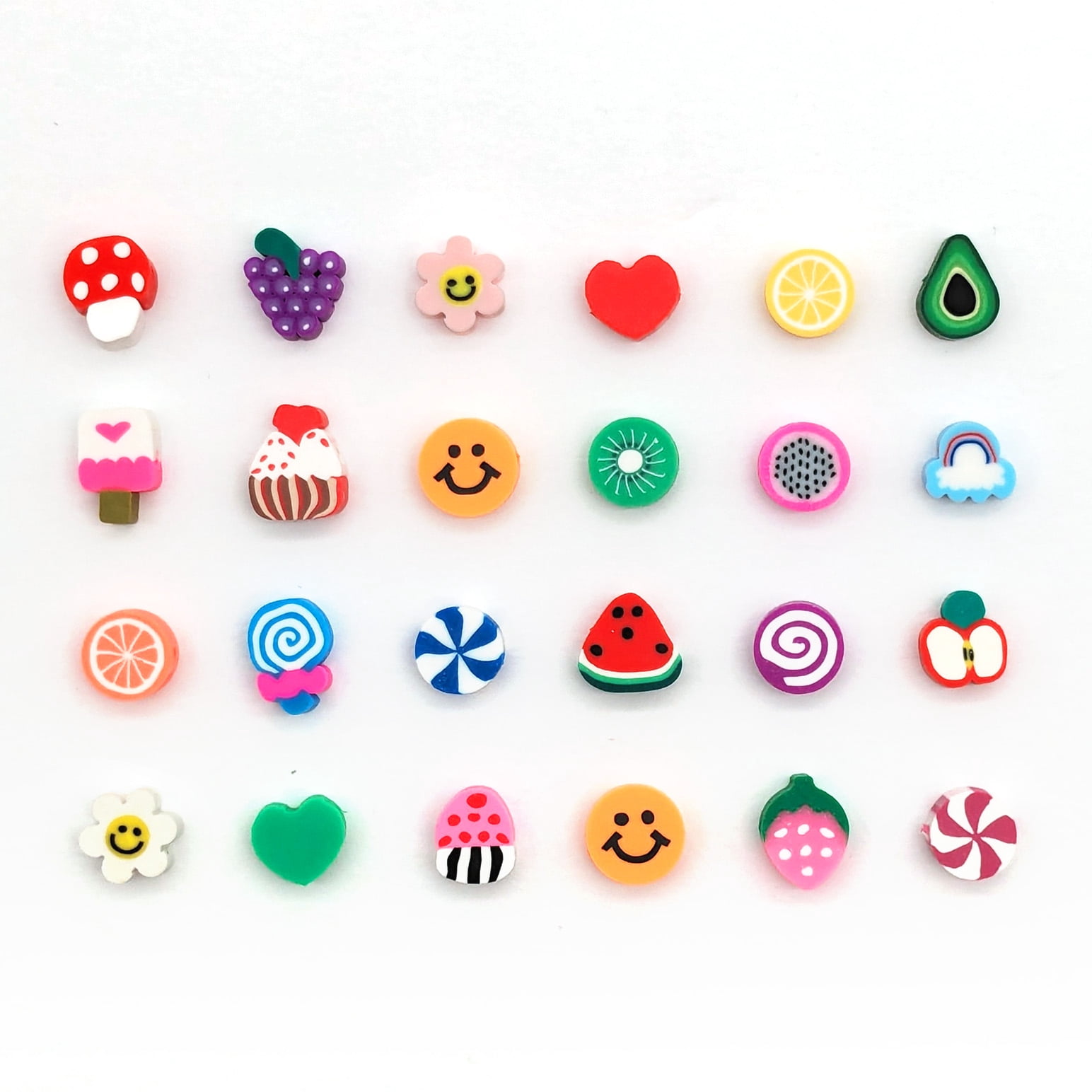 (3 pack) Hello Hobby Shaped Clay Beads for Bracelets & Jewelry Making, 200 Pieces
