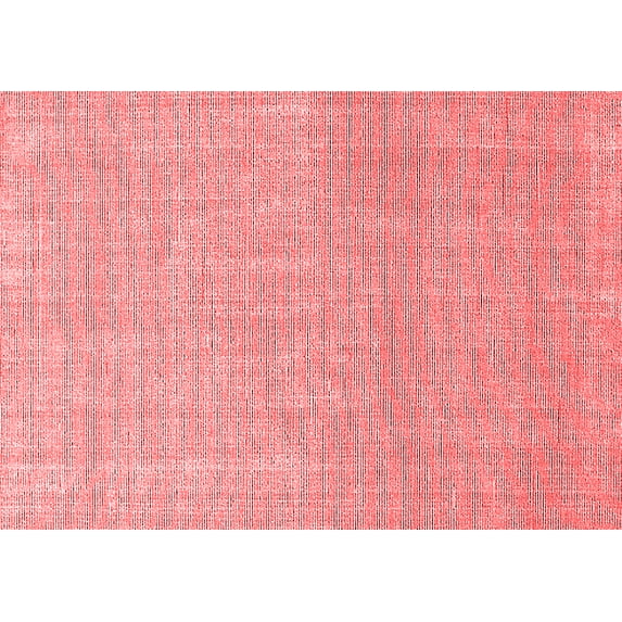 Ahgly Company Indoor Rectangle Oriental Red Industrial Area Rugs, 7' x 10'