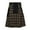 Coffee, variant on Utility Kilts For Men Skirt Cargo Short Sport Kilt Traditional Highland Scottish Utility Kilts Plaid Pleated Skirt With Pocket