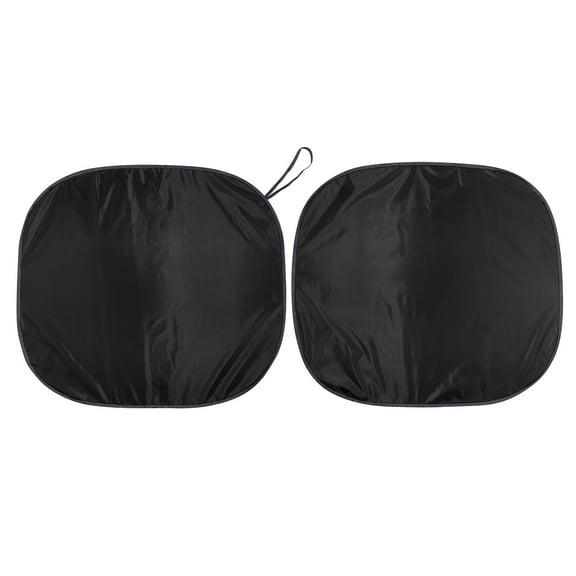 Auto Drive Universal Fit  Black Twist Sunshade 1 Pair , 28.5" x 31.5"