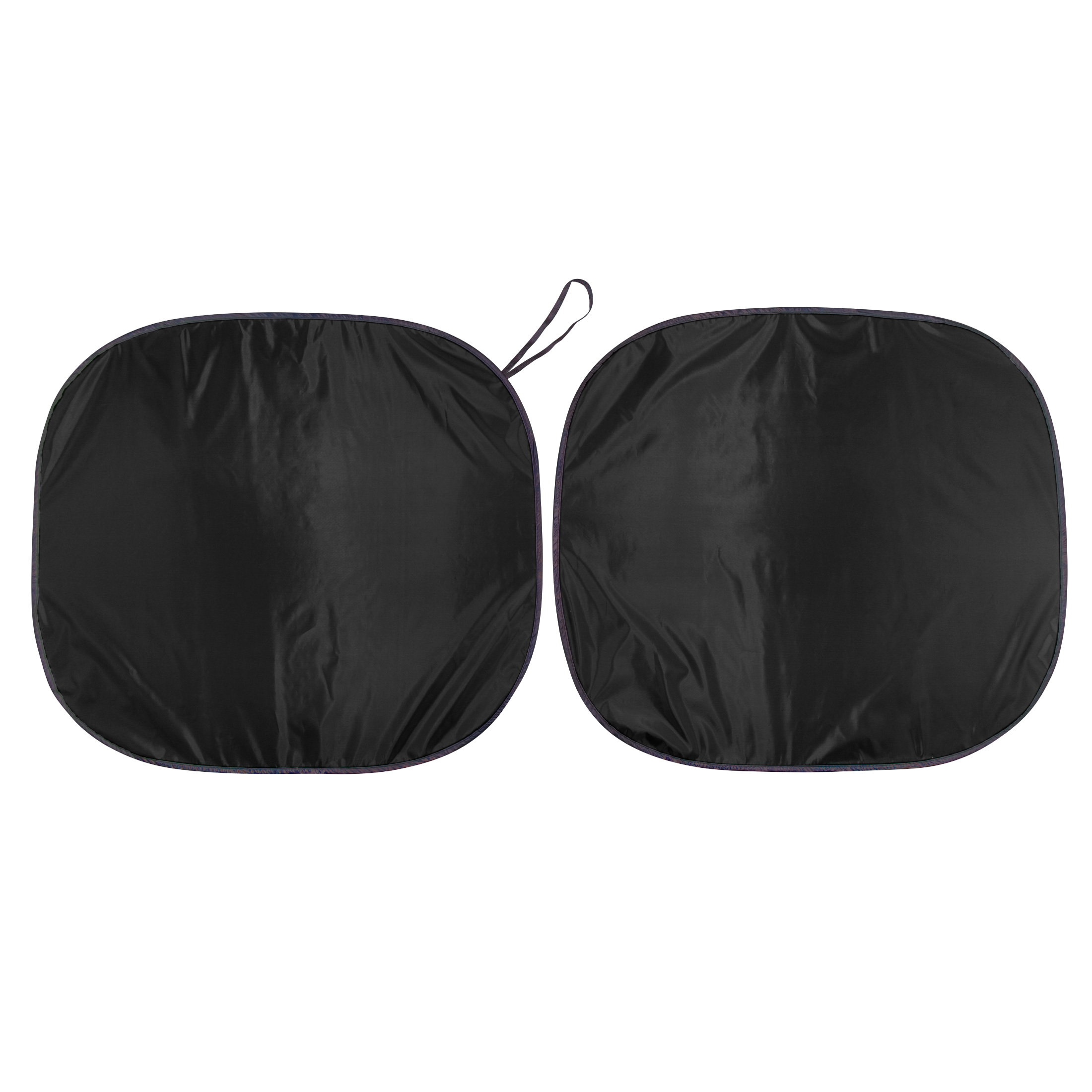 Auto Drive Universal Fit Black Twist Sunshade, 1 Pair photo 1
