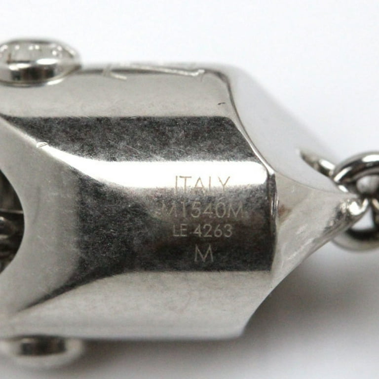 【レア品】値下げLOUIS VUITTONブレスレット・LV ロープM1540M Pre-Owned LOUIS VUITTON Louis Vuitton Metal LV Rope Bracelet