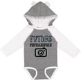 thumbnail image 3 of Inktastic Future Photographer Childs Camera Boys or Girls Long Sleeve Baby Bodysuit, 3 of 5