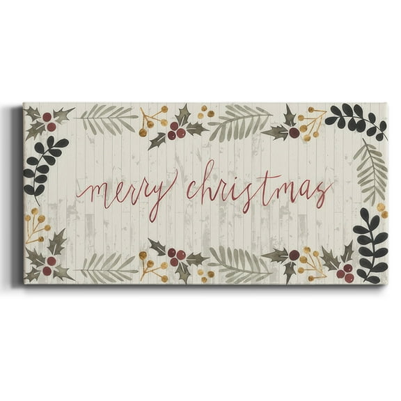 Christmas Wishes Collection C- Gallery Wrapped Canvas