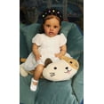 thumbnail image 5 of 24inch Reborn Baby Dolls Black Girls That Look Real Babies Realistic Silicone Toddler boy Eyes Open, 5 of 5