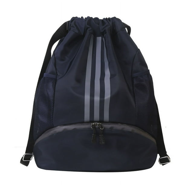 Mochila con faja, bolsa de viaje, bolsa de almacenamiento de ropa deportiva y fitness, bolsa de baloncesto, una generación de
