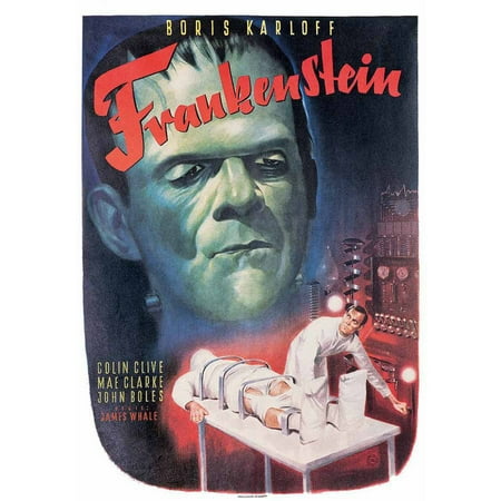Frankenstein Vintage Advertising Art Print