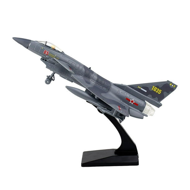 Aviones de combate, juguetes para niños, coleccionables, aviones de exhibición, modelos de aviones Gris
