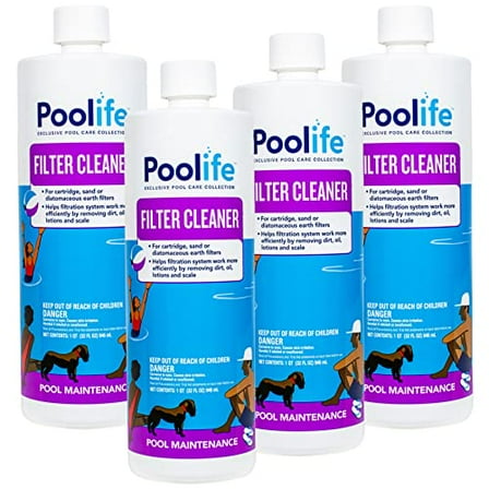 POOLIFE Filter Cleaner (1 qt) (4 Pack)