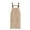 Khaki, variant on SDFGTstore Adjustable Buckles Pinafore Solid Color Waterproof Apron for Women with Pockets for Cooking Gardening and Barber Use