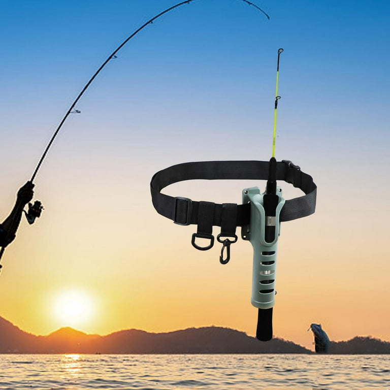 Waist Fishing Rod Holder Pole Inserter Universal Support Stand up