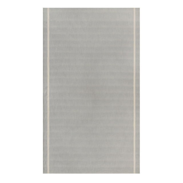 Better Homes & Gardens Grey Fringe Cotton Tablecloth 70" Round - 100% Cotton