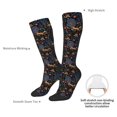 thumbnail image 4 of Vsdgher fall fox deer bird Knee Socks, High Socks Long Stretchy Sock Women Knee High Stocking, Long Socks for Women, 4 of 6