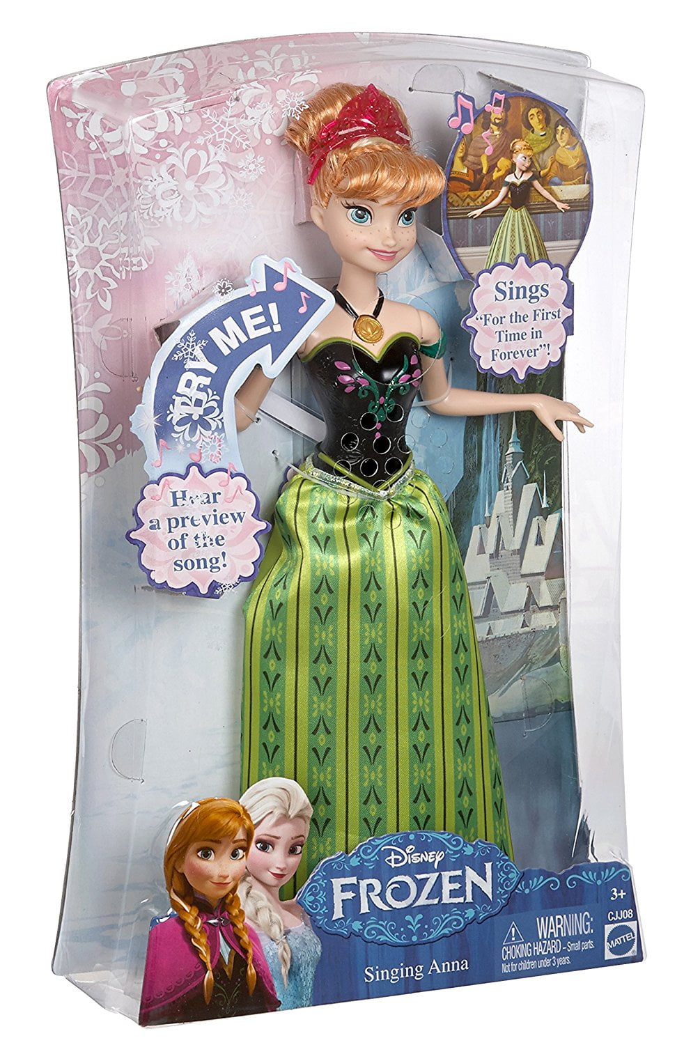 singing anna doll from frozen