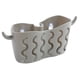 thumbnail image 1 of Toystoory Estante para fregadero, esponja para jabón, escurridor de tela, cesta de almacenamiento, bolsa, soporte para grifo, soporte ajustable Organizadores de utensilios de cocina gris, 1 of 6