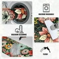 thumbnail image 2 of Kitchen Mats 2 PCS Boho Floral Kitchen Rugs Colorful Flowers Kitchen Rug Set Washable Non Slip Anti Fatigue Kitchen Rugs and Mats, 17.3"x30"+17.3"x47", 2 of 6