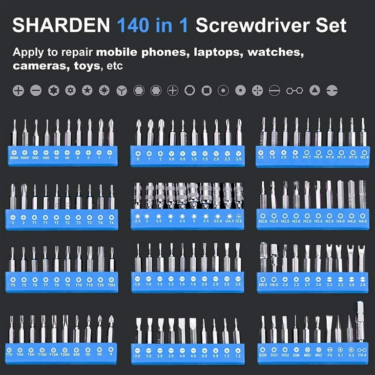 Humwam Tech Toolkit: 140-in-1 Precision Screwdriver Set for Humwam Tech Toolkit: 140-in-1 Precision Screwdriver Set for