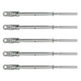 thumbnail image 3 of Oubit Cable Railing Swage Lag Screw,5PCS Thread Swage Lag Metal Thread Swage Lag Screw Swage Lag Screw Smooth Operation, 3 of 9