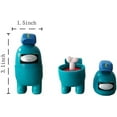 thumbnail image 4 of 12 Pcs Among Us Toys Action Figures Set  3.3 Inches PVC Mini Desk Toys for Among Us Game Fans - 12Pcs, 4 of 5