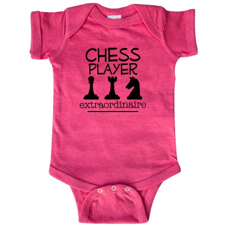 

Inktastic Chess Player Game Gifts Gift Baby Boy or Baby Girl Bodysuit