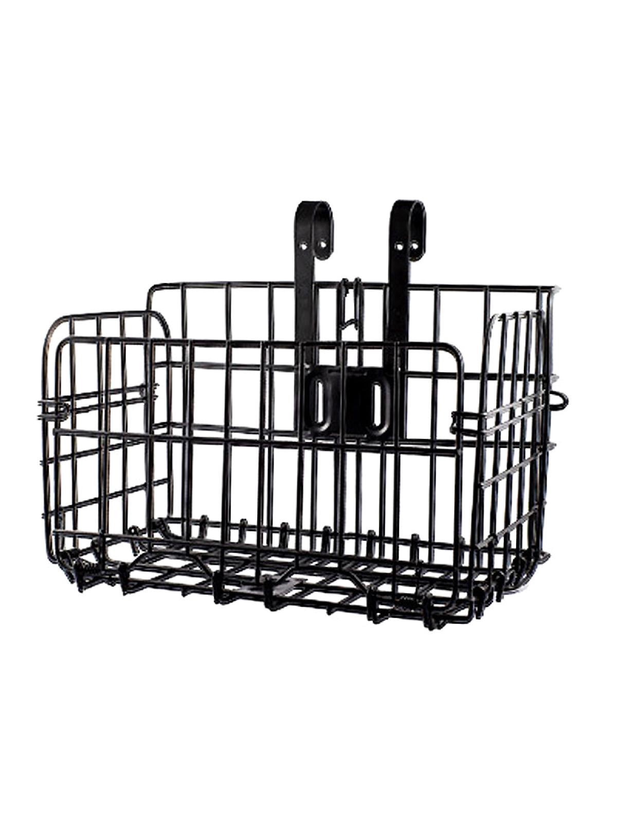 Mountain Bike Folding Hanging Basket Detachable Folding Bicycles Basket Front And Rear Hanging Side Trailer Basket