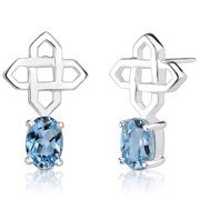 2.00 Ct Oval Shape Swiss Blue Topa