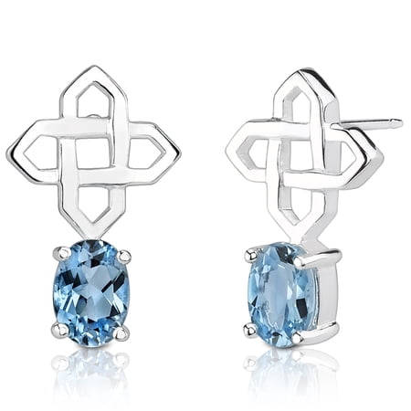 2.00 Ct Oval Shape Swiss Blue Topa