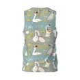 thumbnail image 2 of Rocae Cute Farm Birds for Men's Basketball Jersey Lightweight and Breathable Athletic Tank Top,Quick-Drying Sports Jersey Medium, 2 of 9